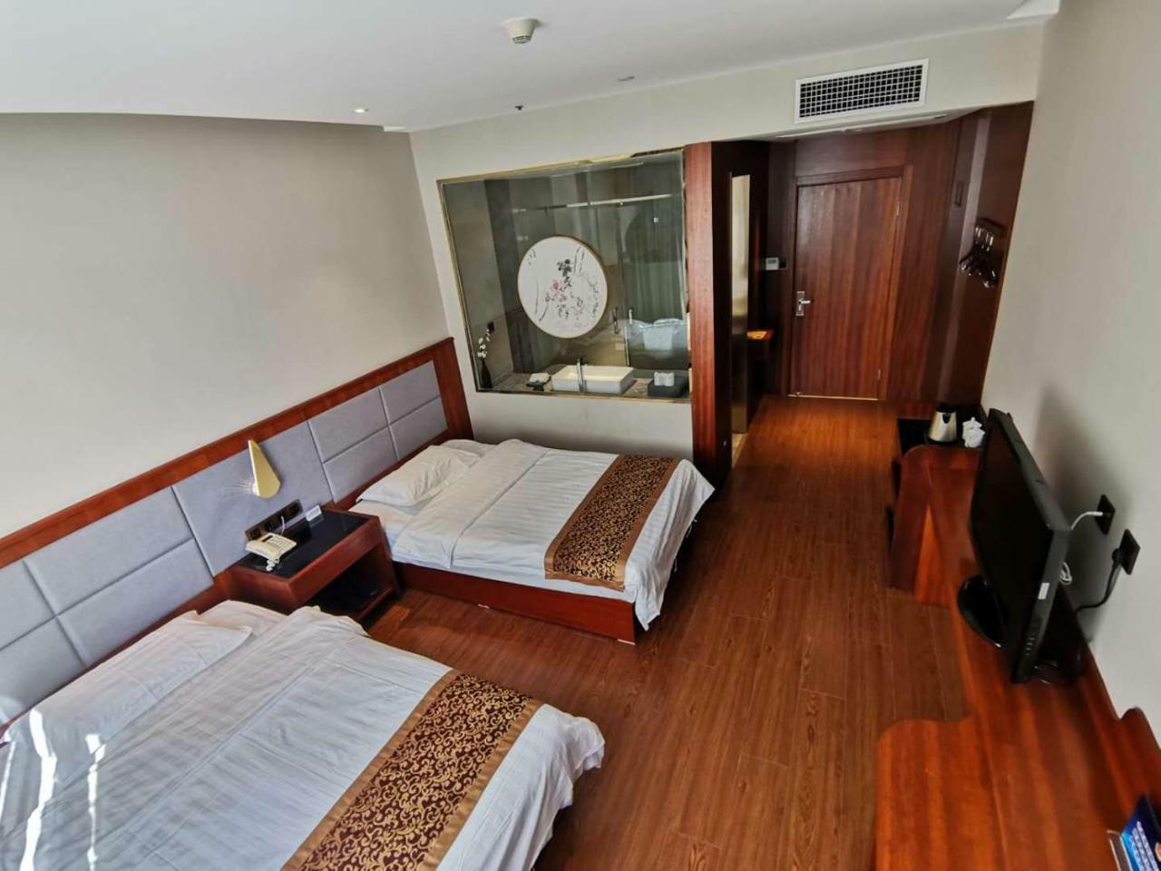 Beijing Gongmei Blue Peacock Business Hotel Kültér fotó